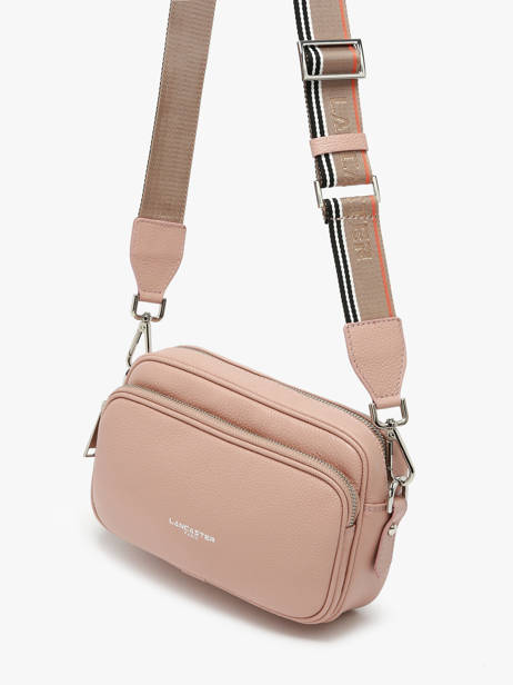Cross Body Tas Milano Ana Leder Lancaster Roze milano ana 62 ander zicht 2